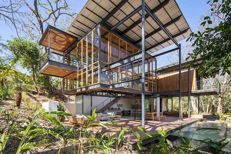 Jungle Frame House, Nosara, Costa Rica / Studio Saxe