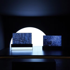 LG And Foster + Partners Present World's First Rollable OLED TV At Milan Design Week