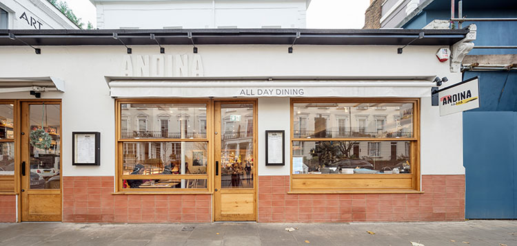 Andina Notting Hill Restaurant and Café-Bakery, London