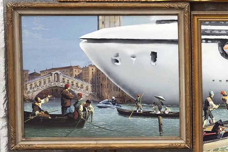 Venice in Oil / Banksy