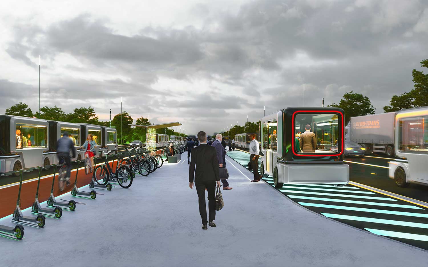 Carlo Ratti Shows How Urban Highway Will Look Like In 2050