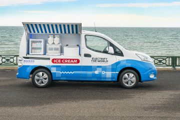 Nissan Zero-Emission Electric Ice Cream VAN