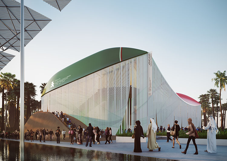 Italian Pavilion at Expo 2020 Dubai