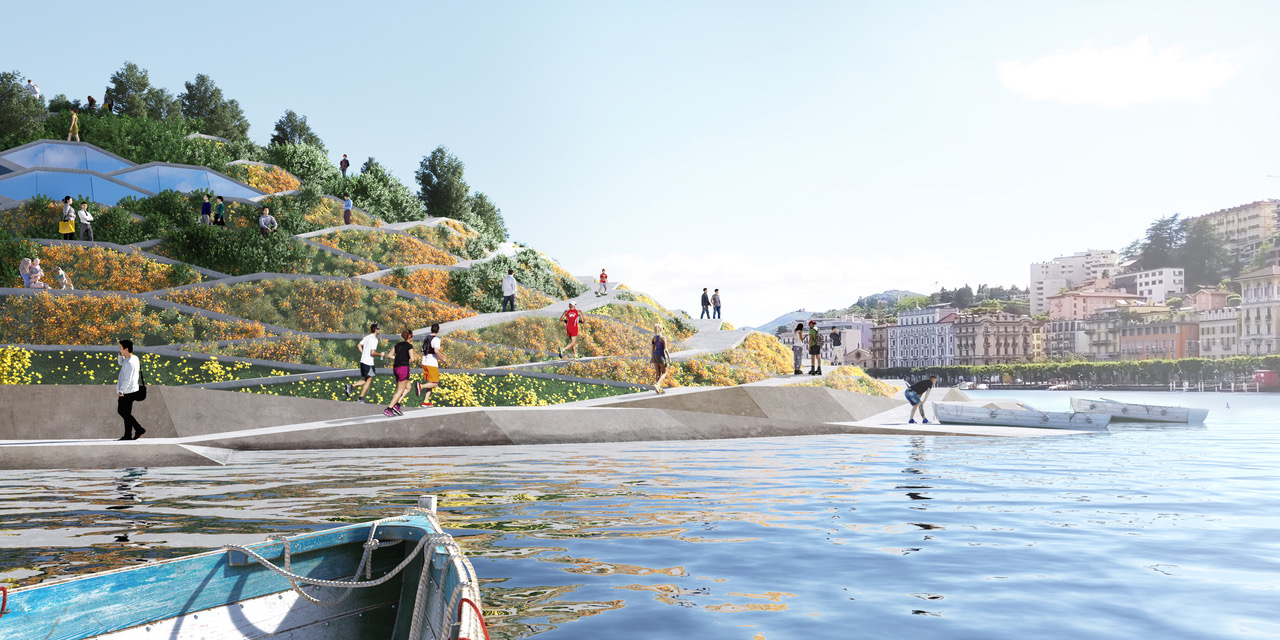 A Vision For The Lugano Lakefront / CRA-Carlo Ratti Associati + MIC-Mobility
