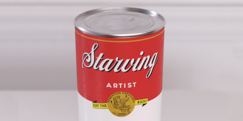 Starving Artist Soup Can / Sebastian Errazuriz