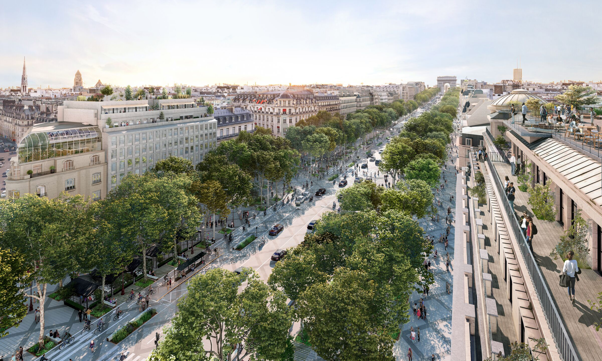 Paris to Turn Champs-Élysées into 'An Extraordinary Garden'