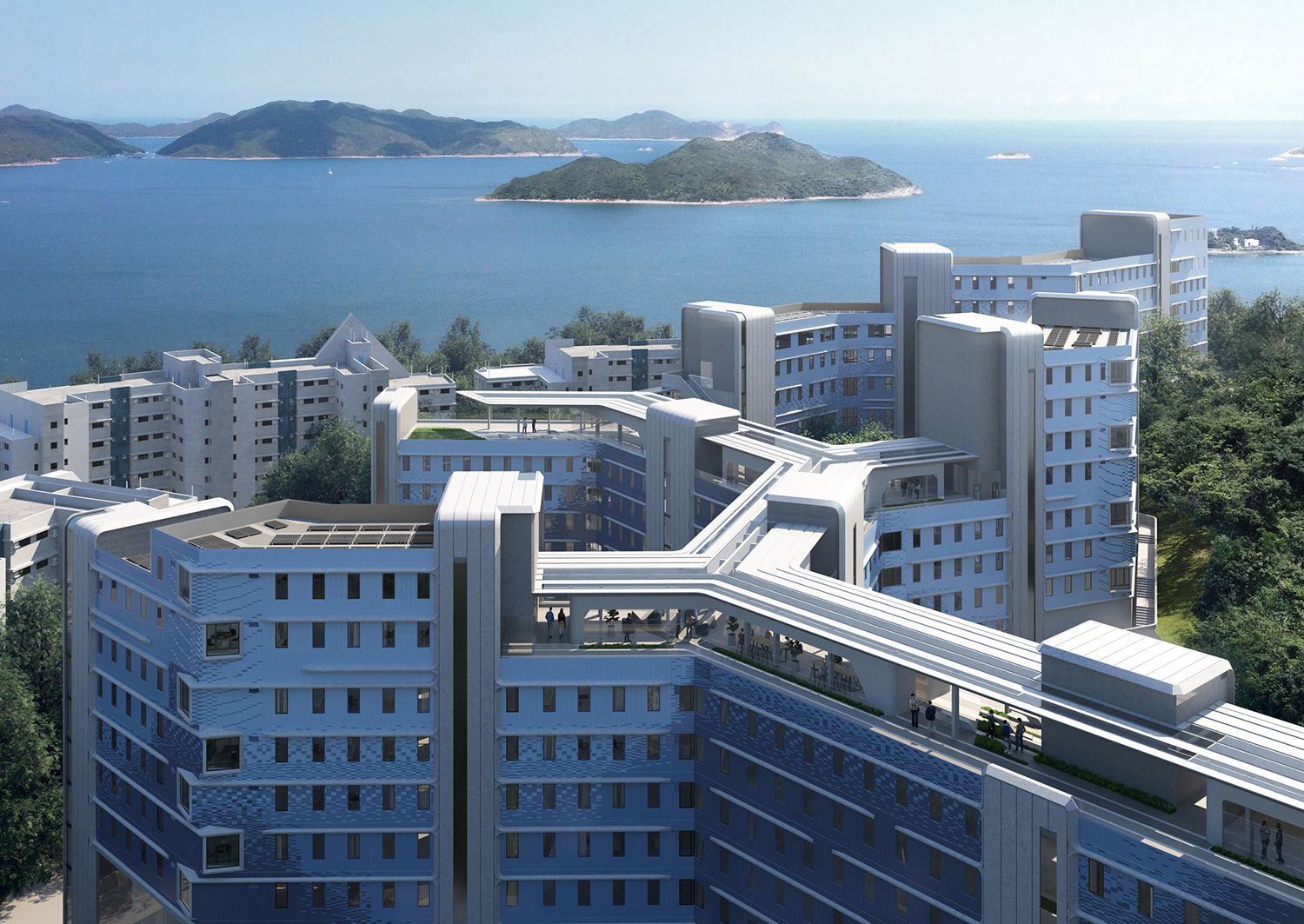 Student Residence Development at HKUST / Zaha Hadid Architects + Leigh & Orange