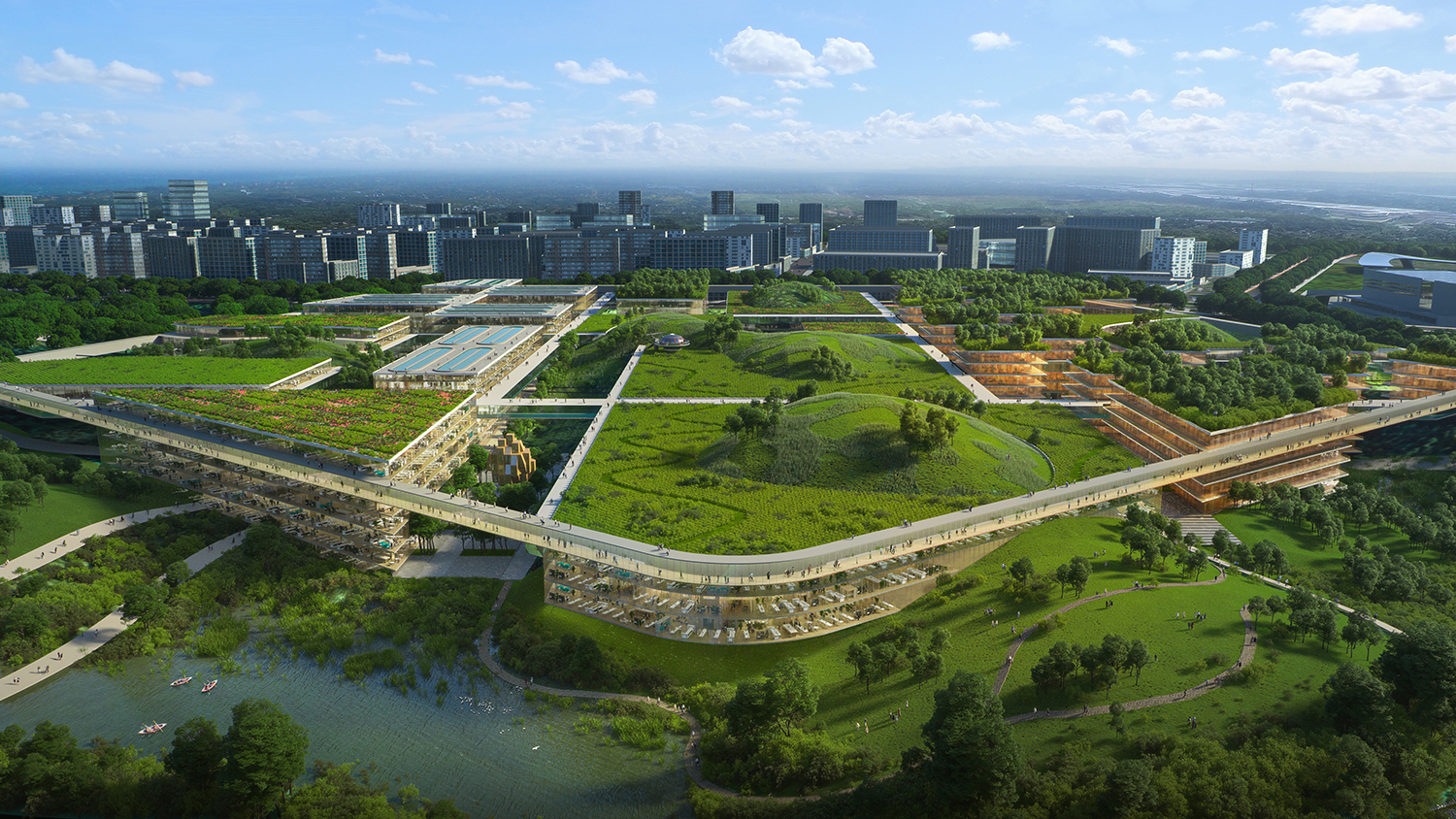 Chengdu Future Science and Technology City / OMA