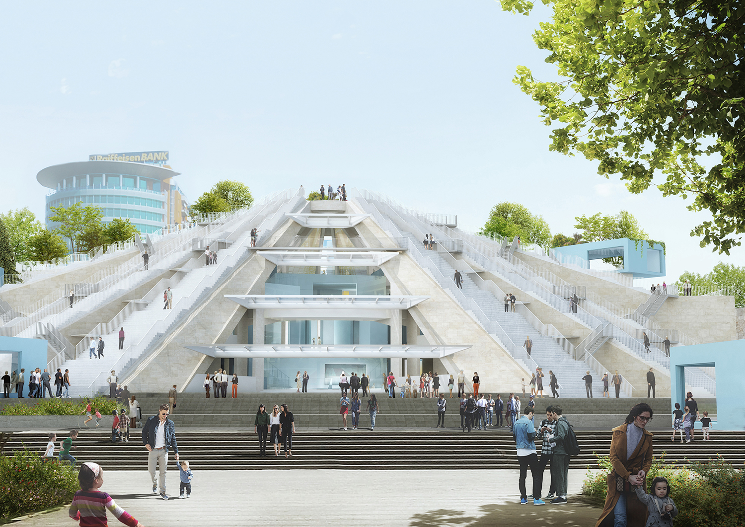 Work Begins on MVRDV’s Pyramid of Tirana Conversion 