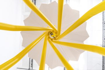 CRA-Carlo Ratti Associati's Beach Umbrella Turns Solar Power into Cooling