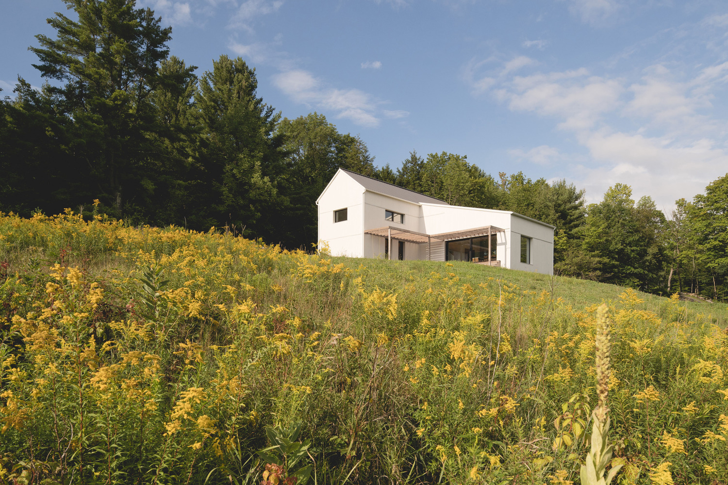 Saltbox Passive House, Bromont, CA / L'Abri + Construction Rocket 