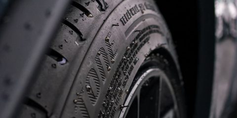 Tire close-up