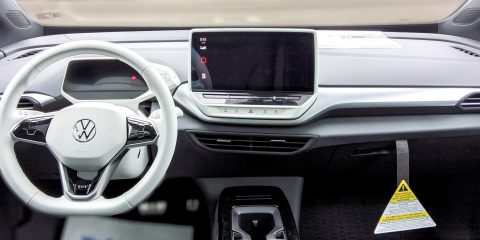 Electric car cockpit