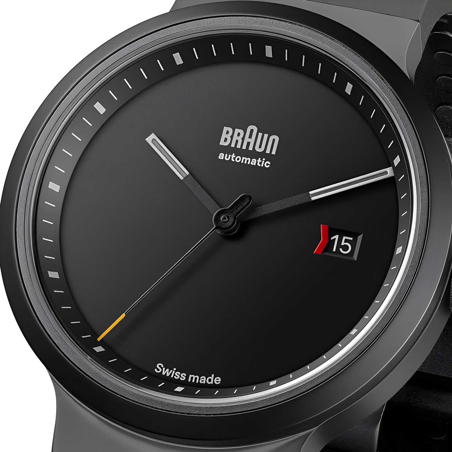 Braun Unveils Its First Swiss-Made Timepiece