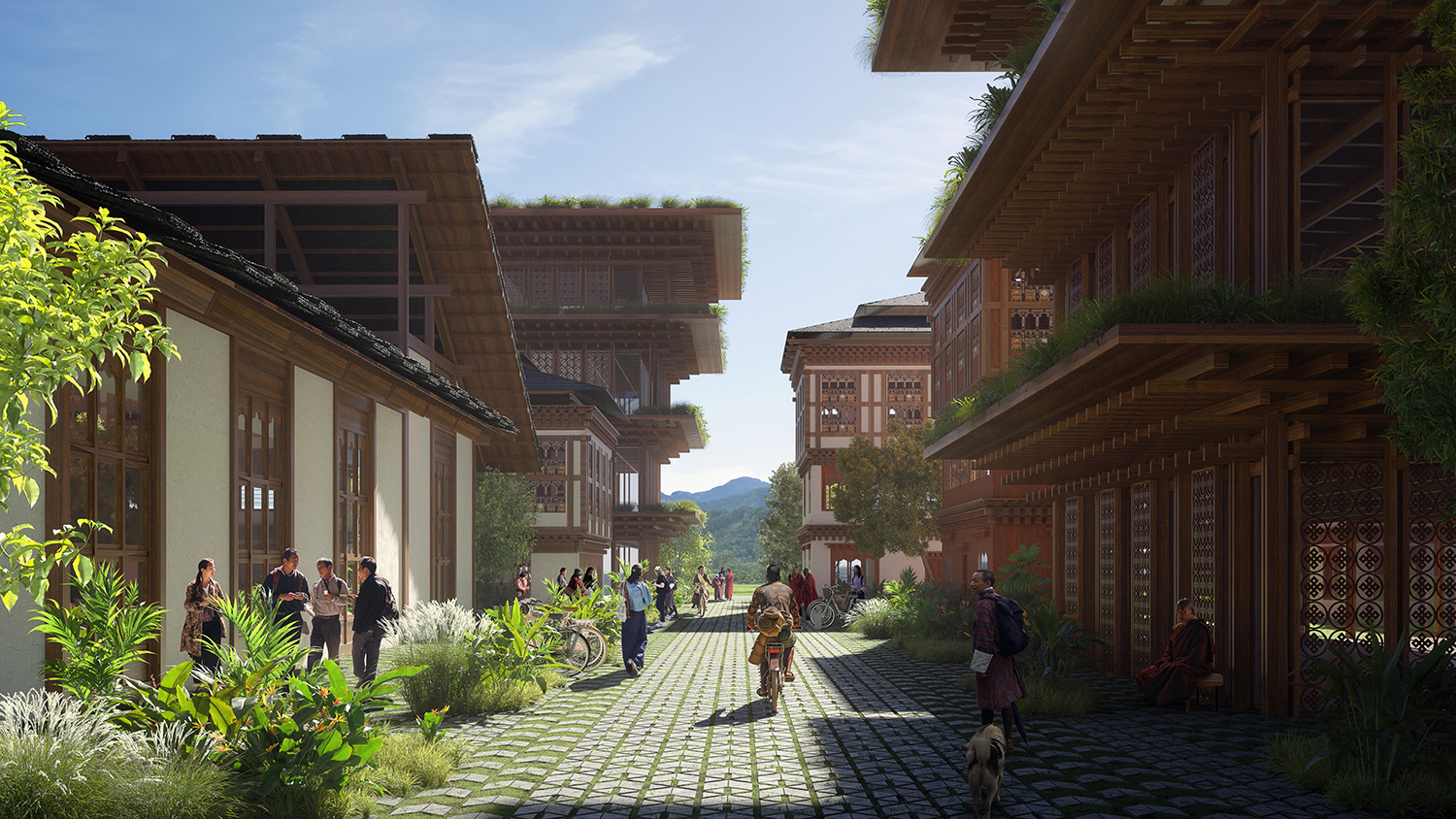 Gelephu Mindfulness City / BIG | Bjarke Ingels Group