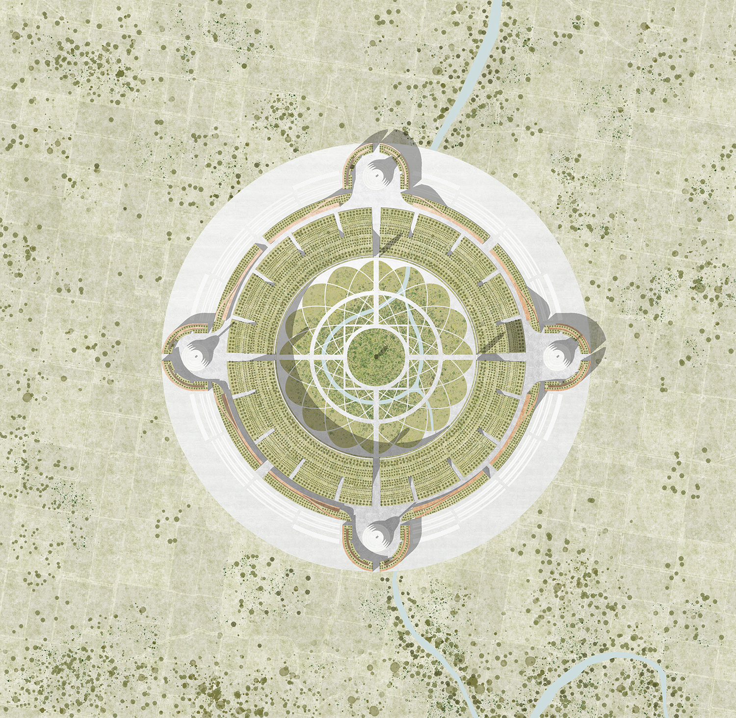 Ramagrama Stupa, Nepal / Stefano Boeri Architetti