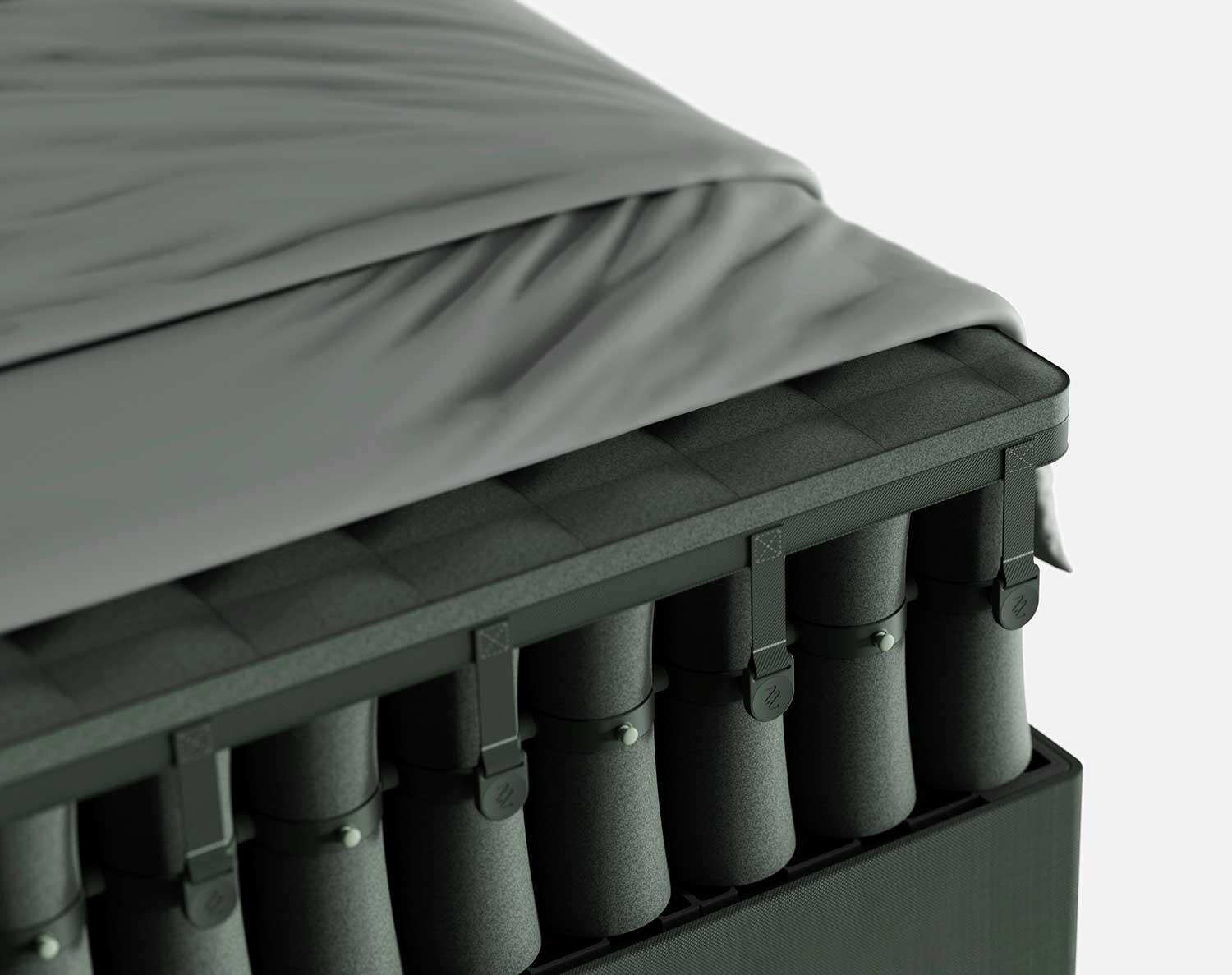Layer and Mazzu's Textile-Covered Spring Mattress