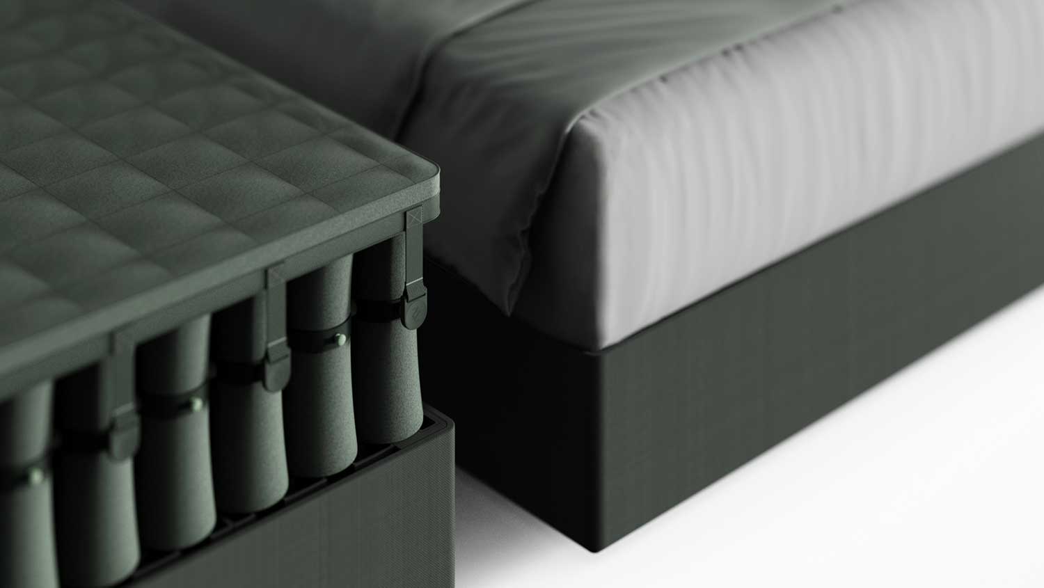 Layer and Mazzu's Textile-Covered Spring Mattress