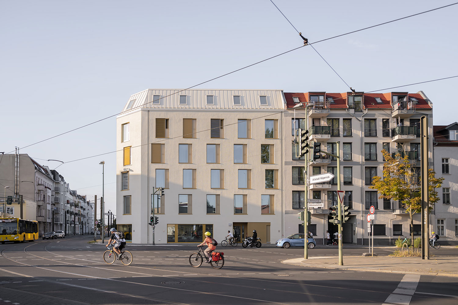 Around the Corner Student Apartment Building / Sehw Architektur 