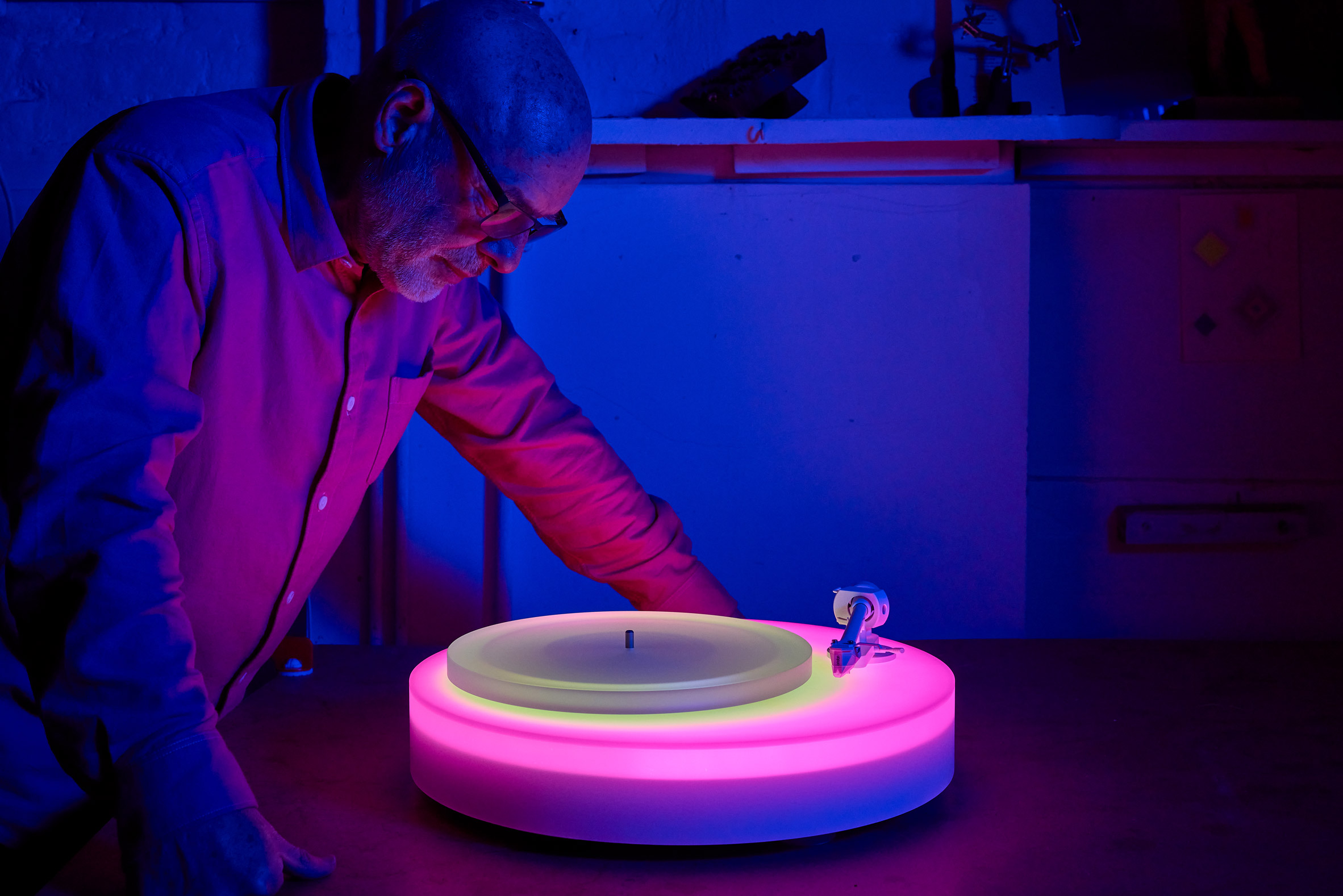 Brian Eno's Light-Up Turntable II