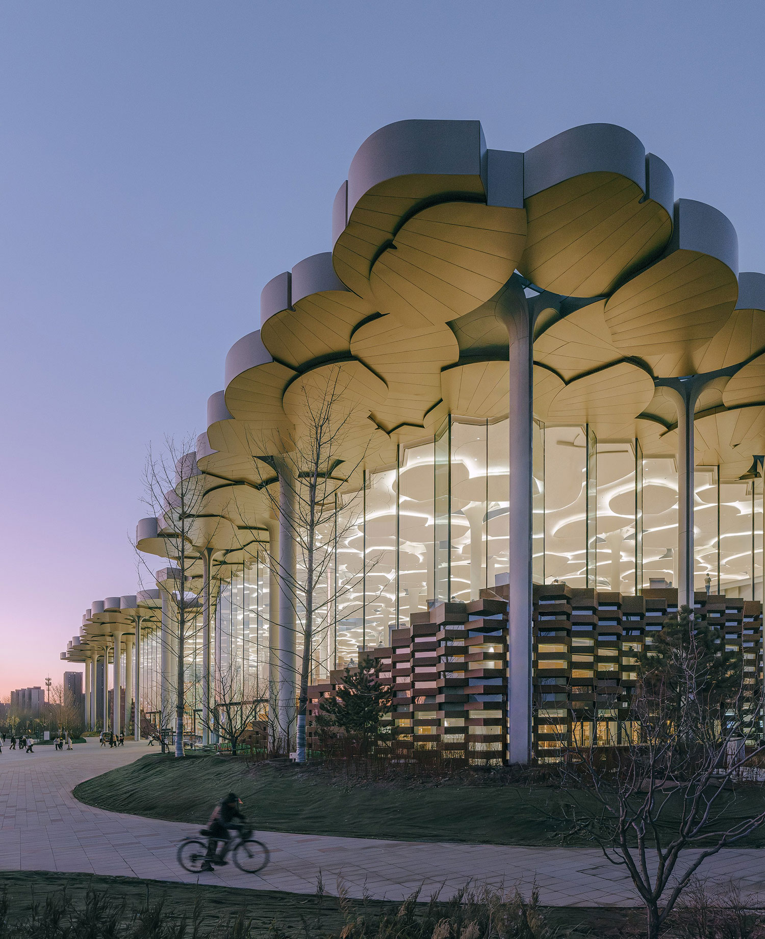 Beijing City Library, China / Snøhetta 