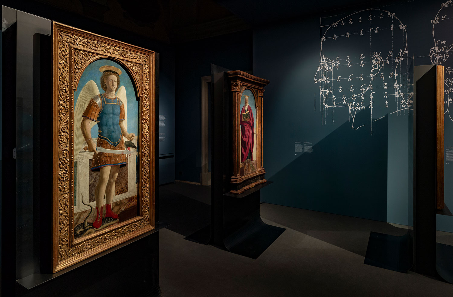 Carlo Ratti Associati and Italo Rota present a remarkable exhibition showcasing Piero della Francesca's Polyptych of St. Augustine.