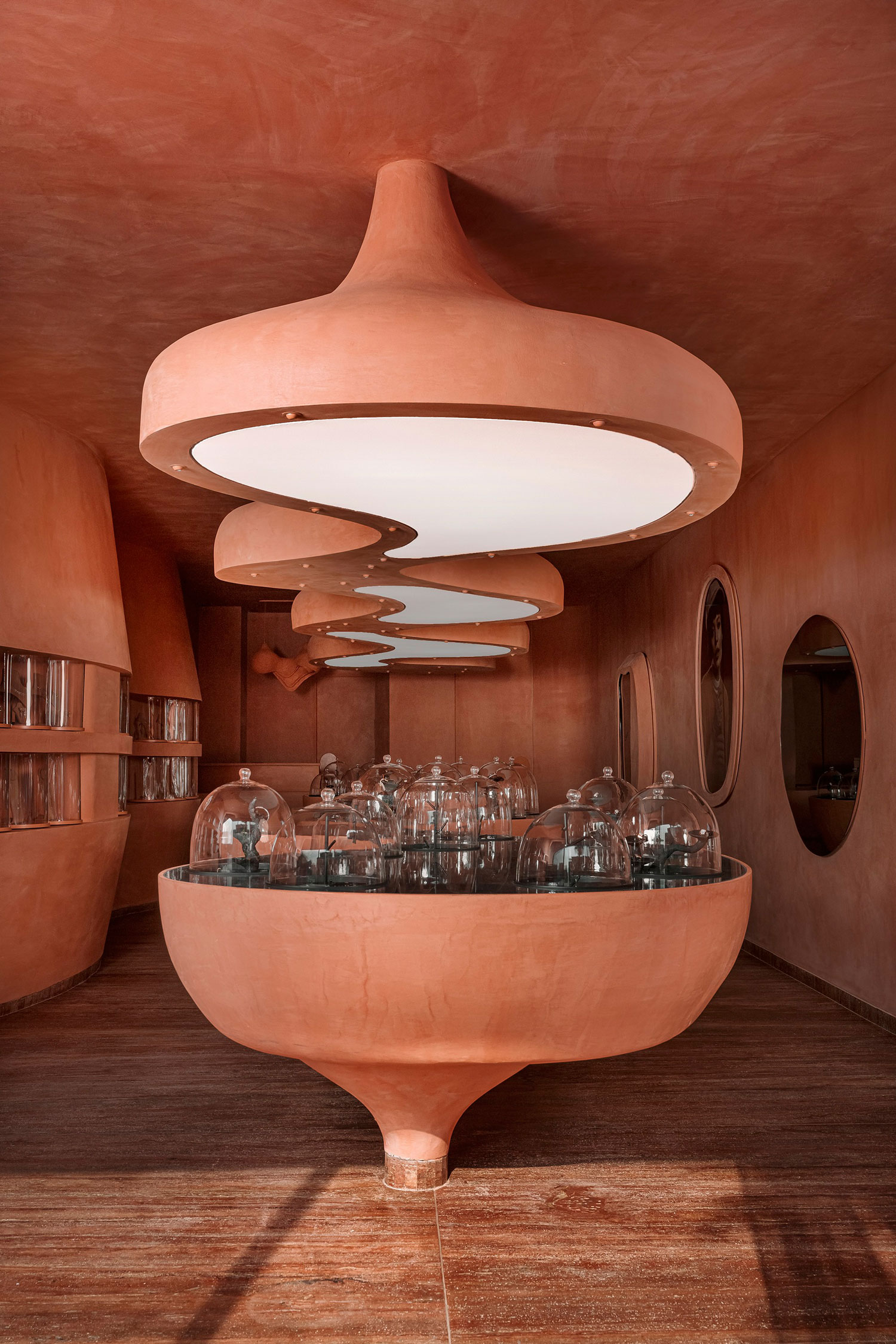 MuseLAB Designs Martian-Inspired Jewelry Store in Ahmedabad