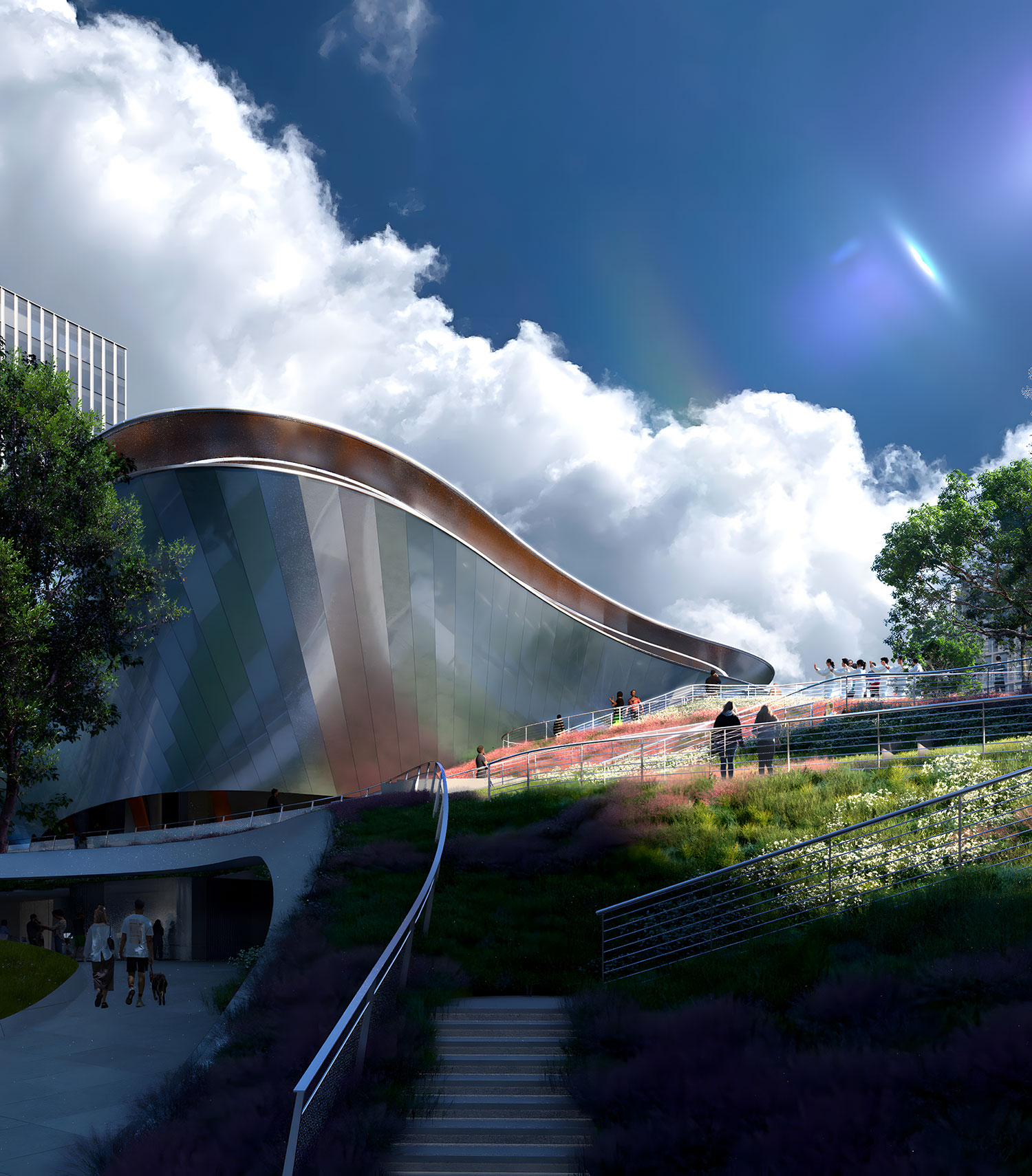 Cloud 9 Sports Center, Shijiazhuang, CN / MAD Architects