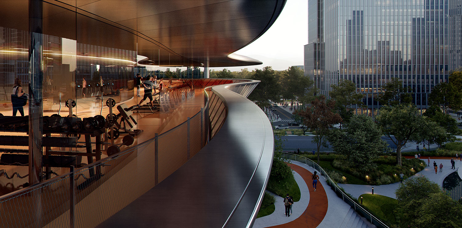 Cloud 9 Sports Center, Shijiazhuang, CN / MAD Architects