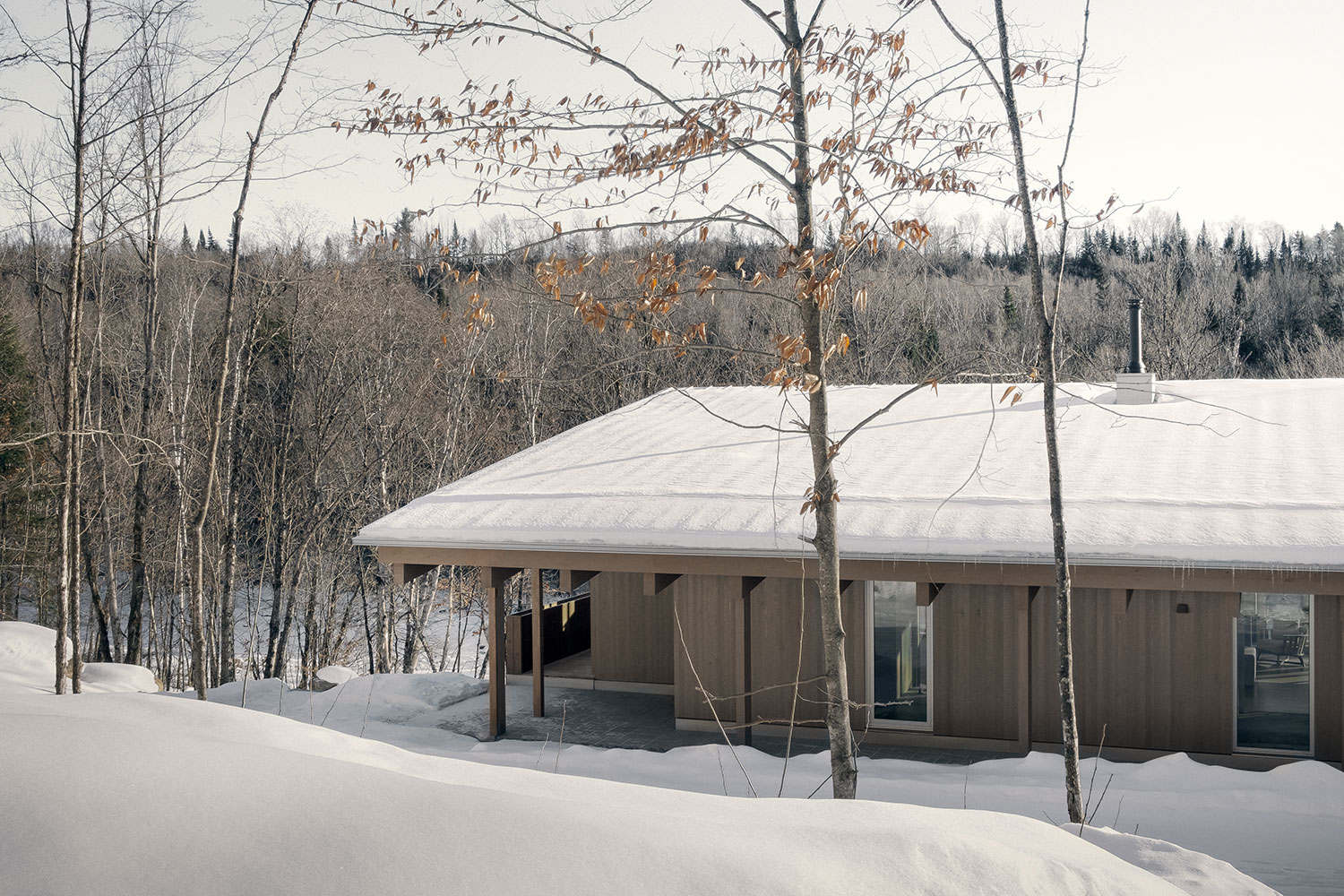 Rapides Residence, Tremblant, CA / Appareil Architecture