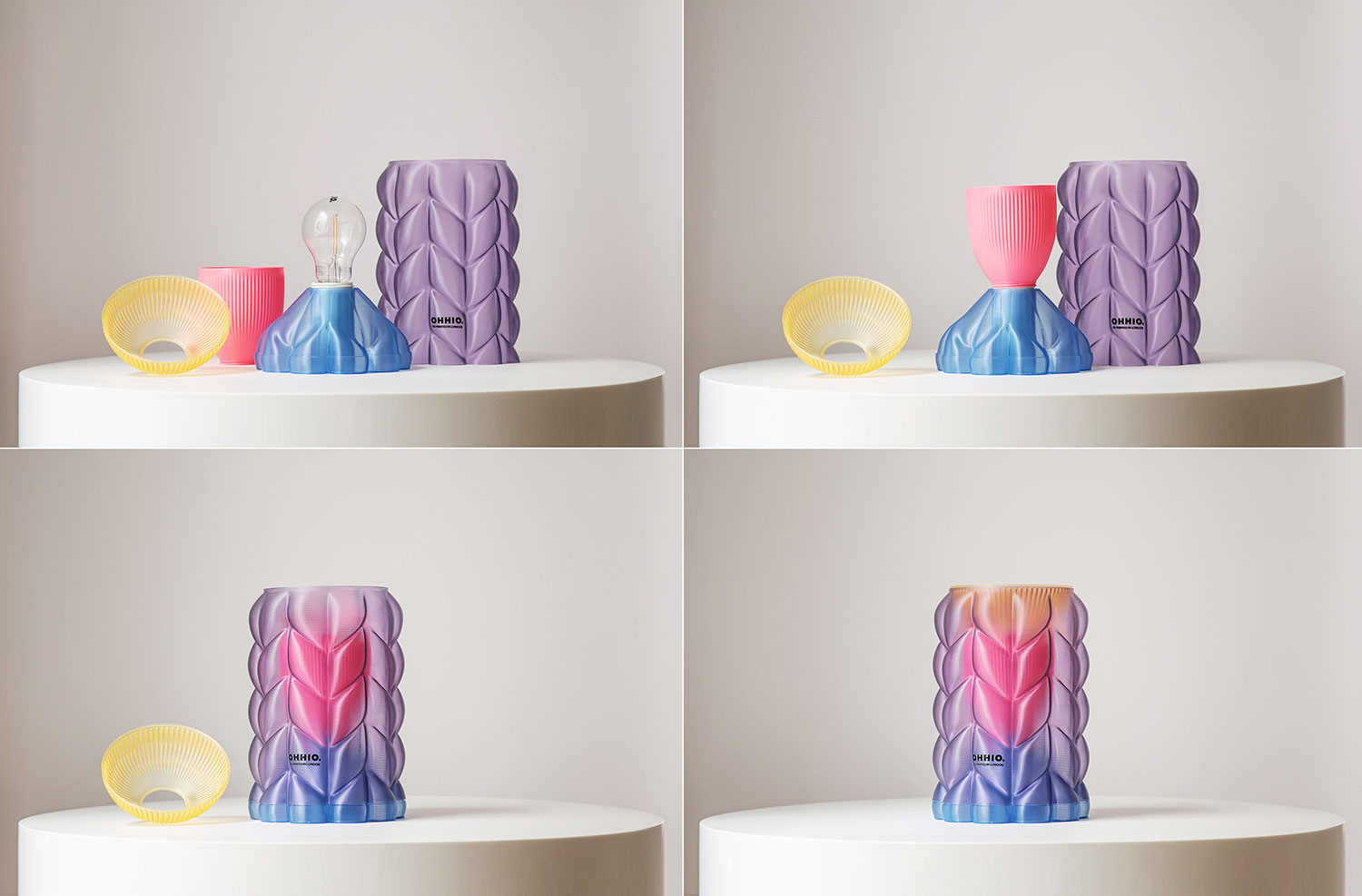 The Super Chunky Knit Lamp by Anna Marinenko