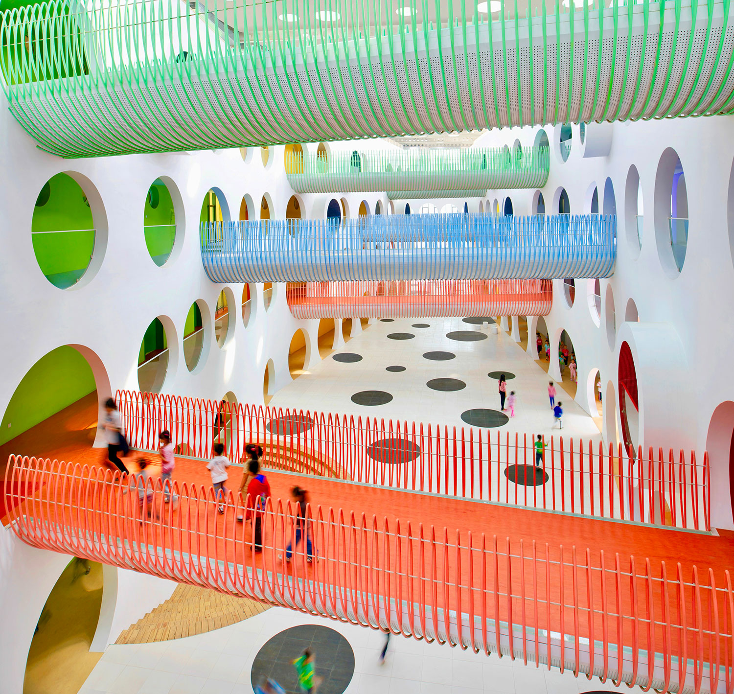 ZIGZAG Elementary School, Tianjin, CN / SAKO architects 