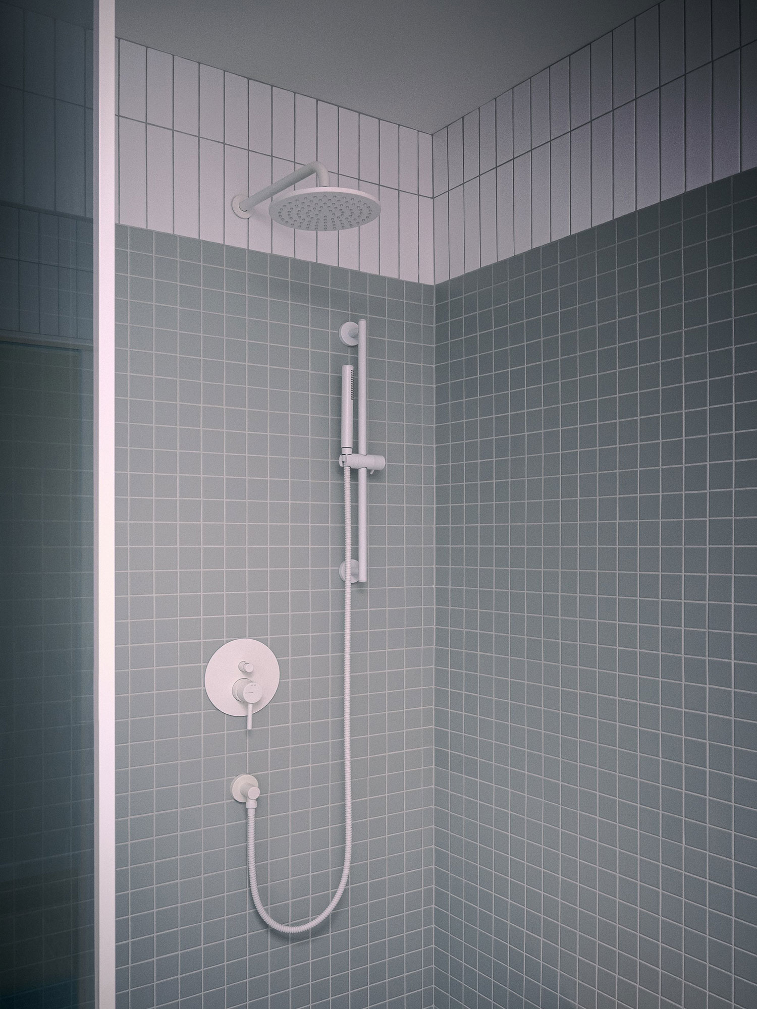How To Use Vertical Shower Tiles To Maximize Small Bathroom Spaces
