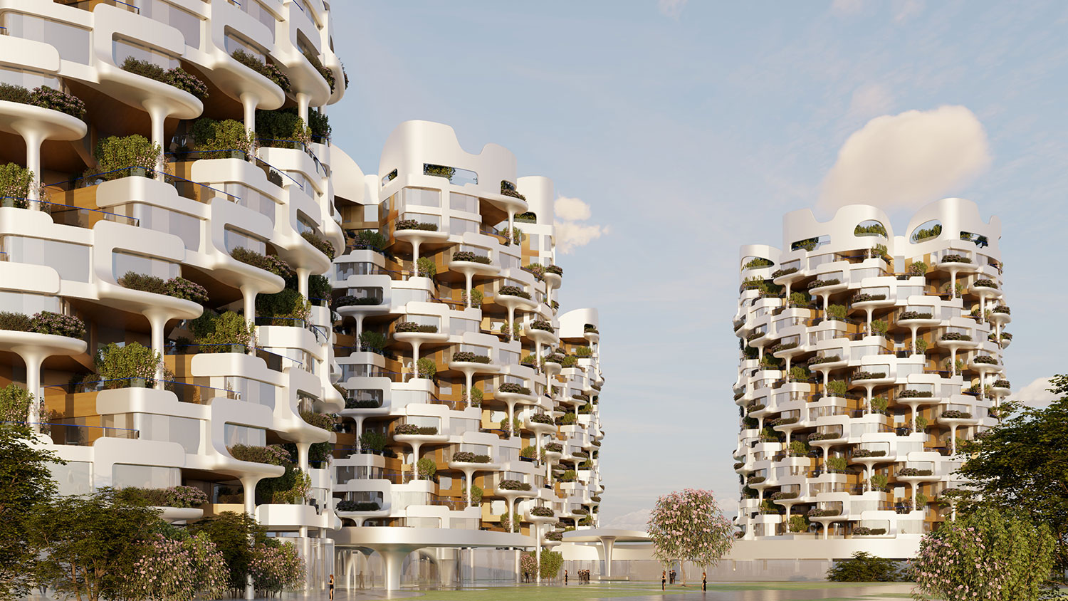 A Biophilic Nexus: UNStudio Reimagines Urban Living in Seoul