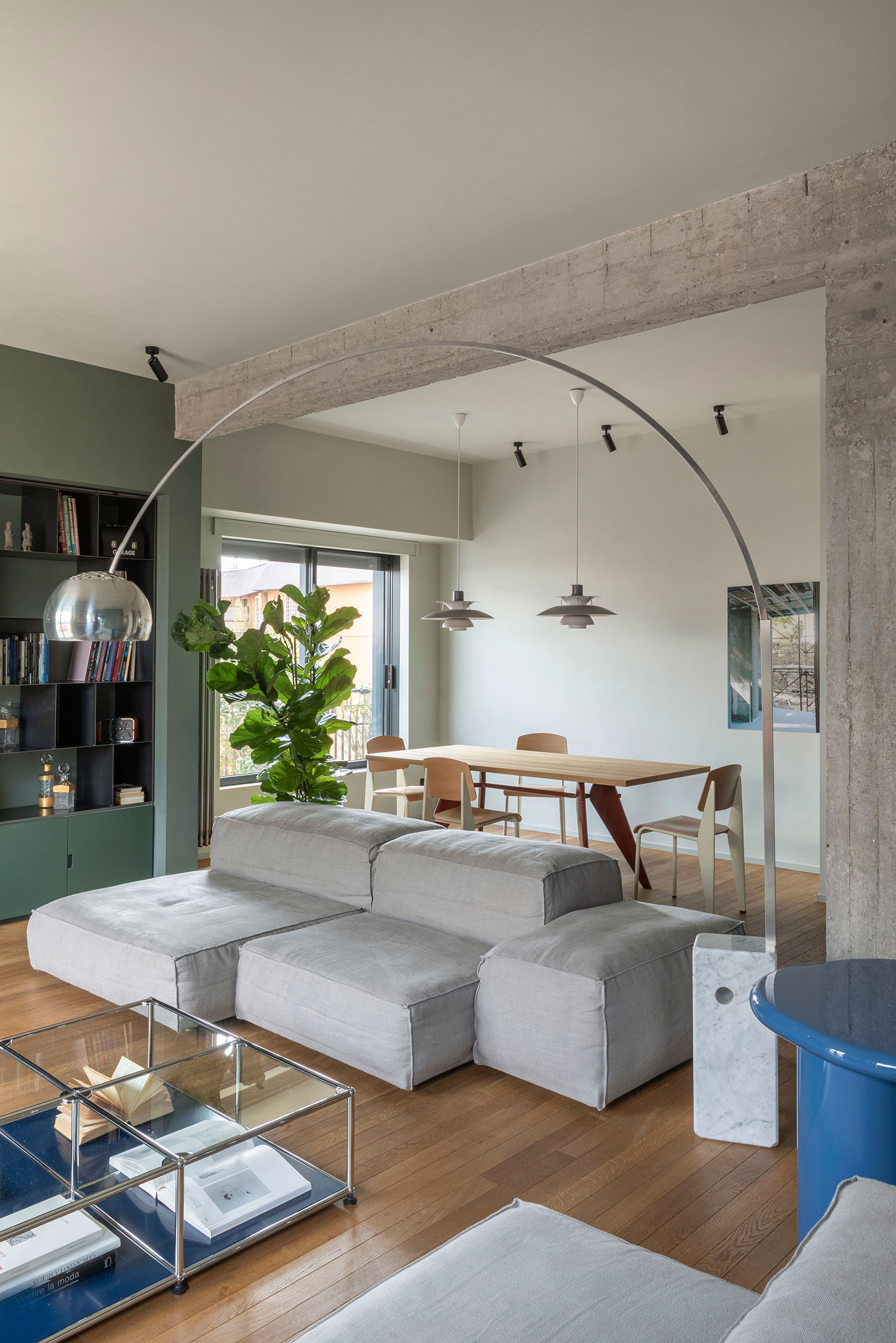 A Material Symphony: Punto Zero Designs Casa Herbaria in Rome