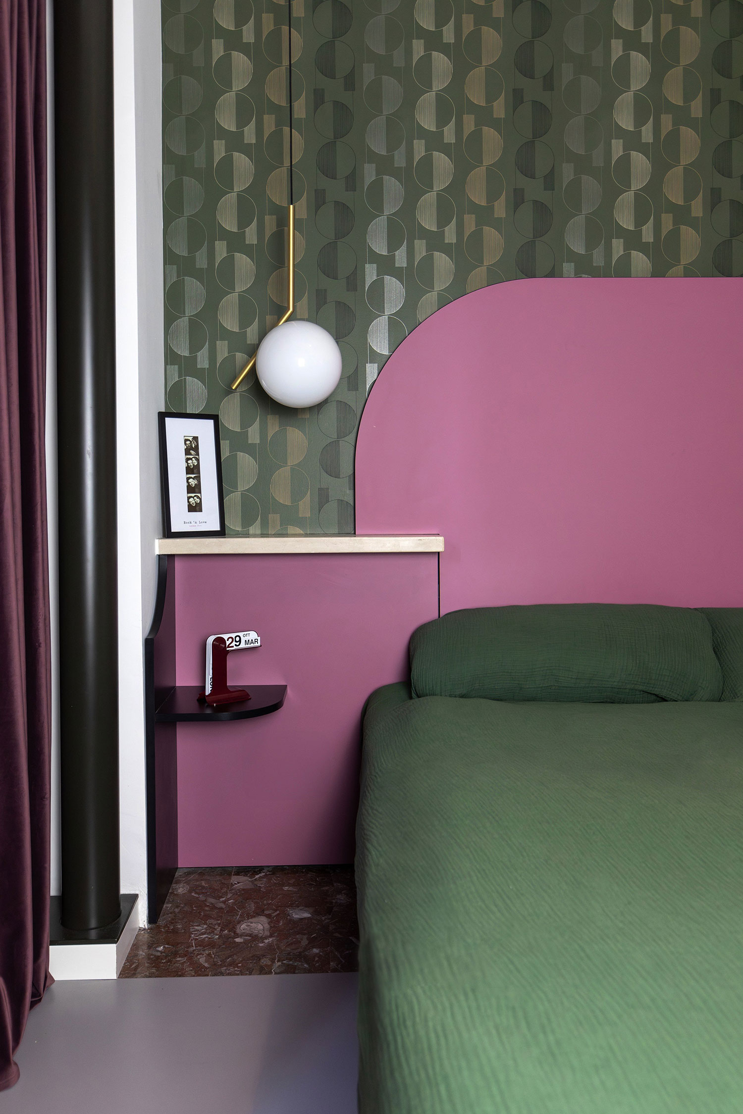 Curves and Color: a3lier architettura's Vibrant Verona Apartment