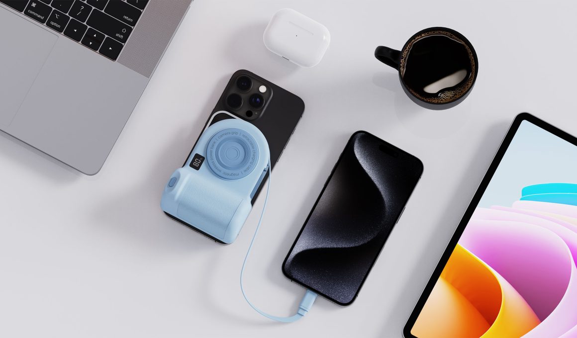 Belkin Stage PowerGrip: Capture the Moment with This Camera-Shaped Power Bank