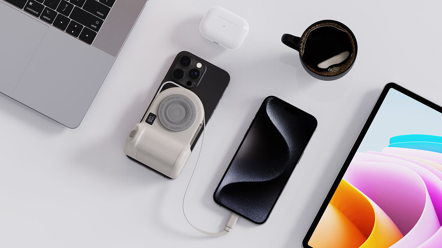 Belkin Stage PowerGrip: Capture the Moment with This Camera-Shaped Power Bank