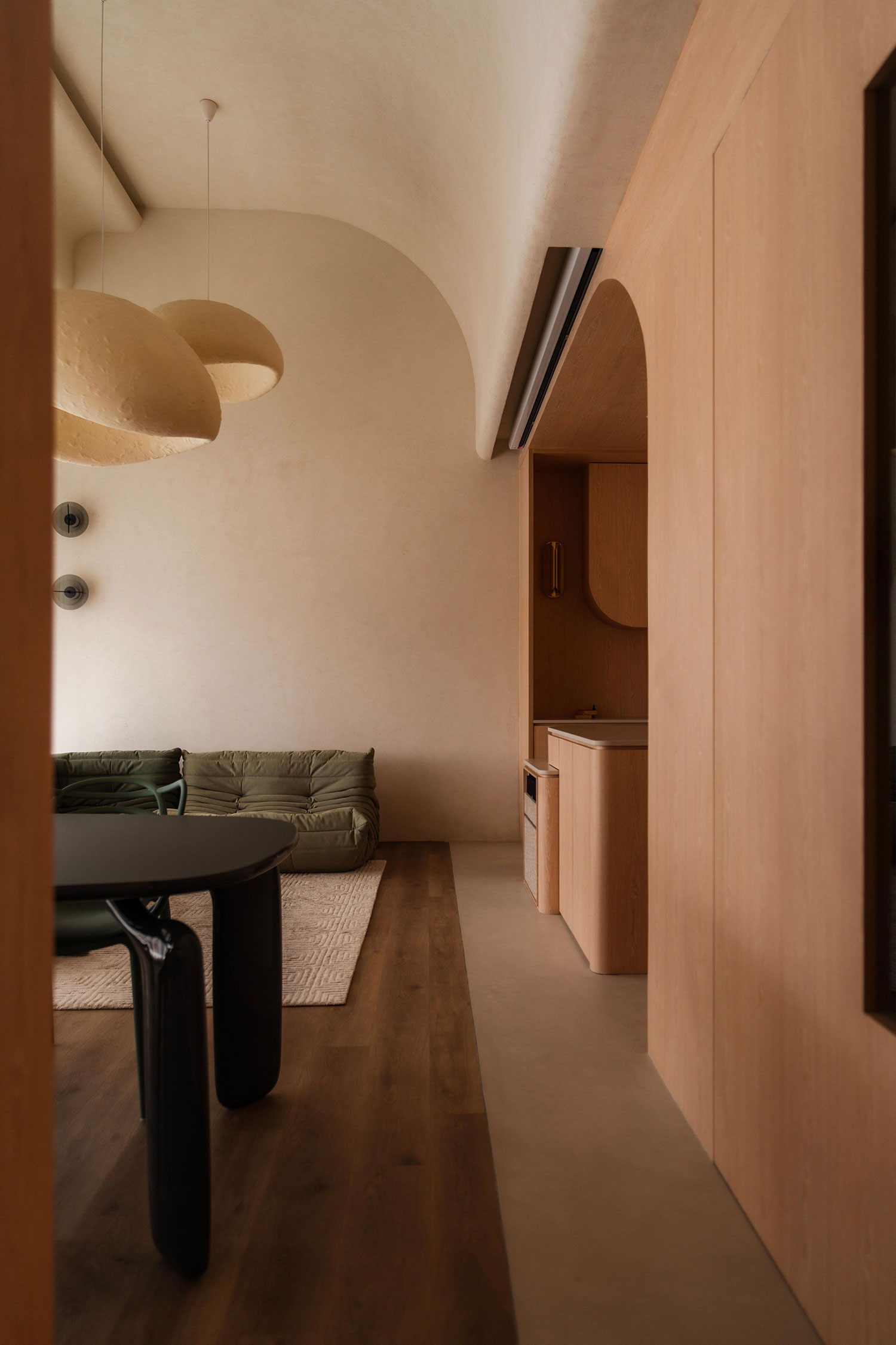 Casa Fluida: A Symphony of Curves and Textures