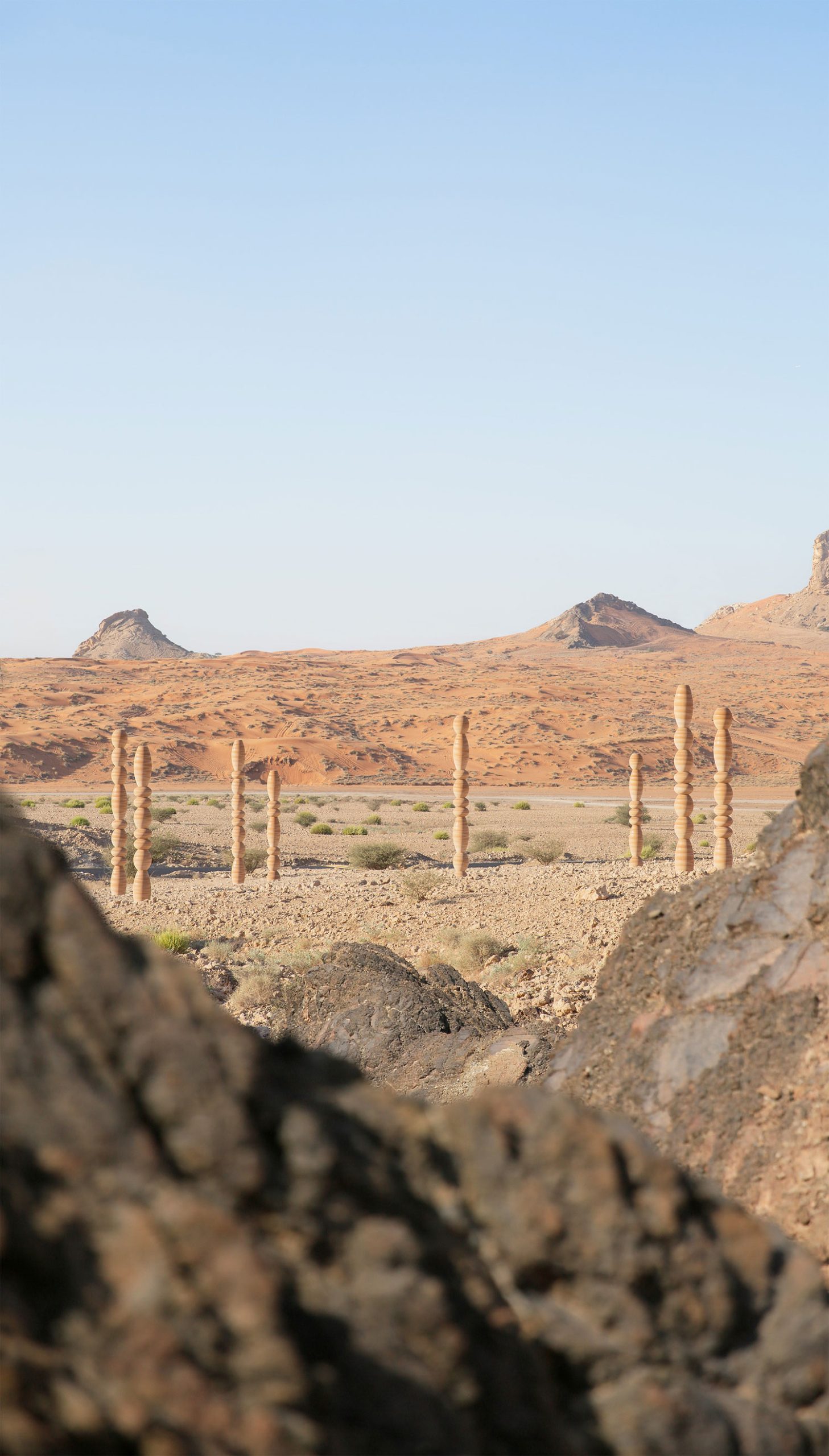 Desert Relics: Karim+Elias Sculpt the Sands of Time in Mleiha