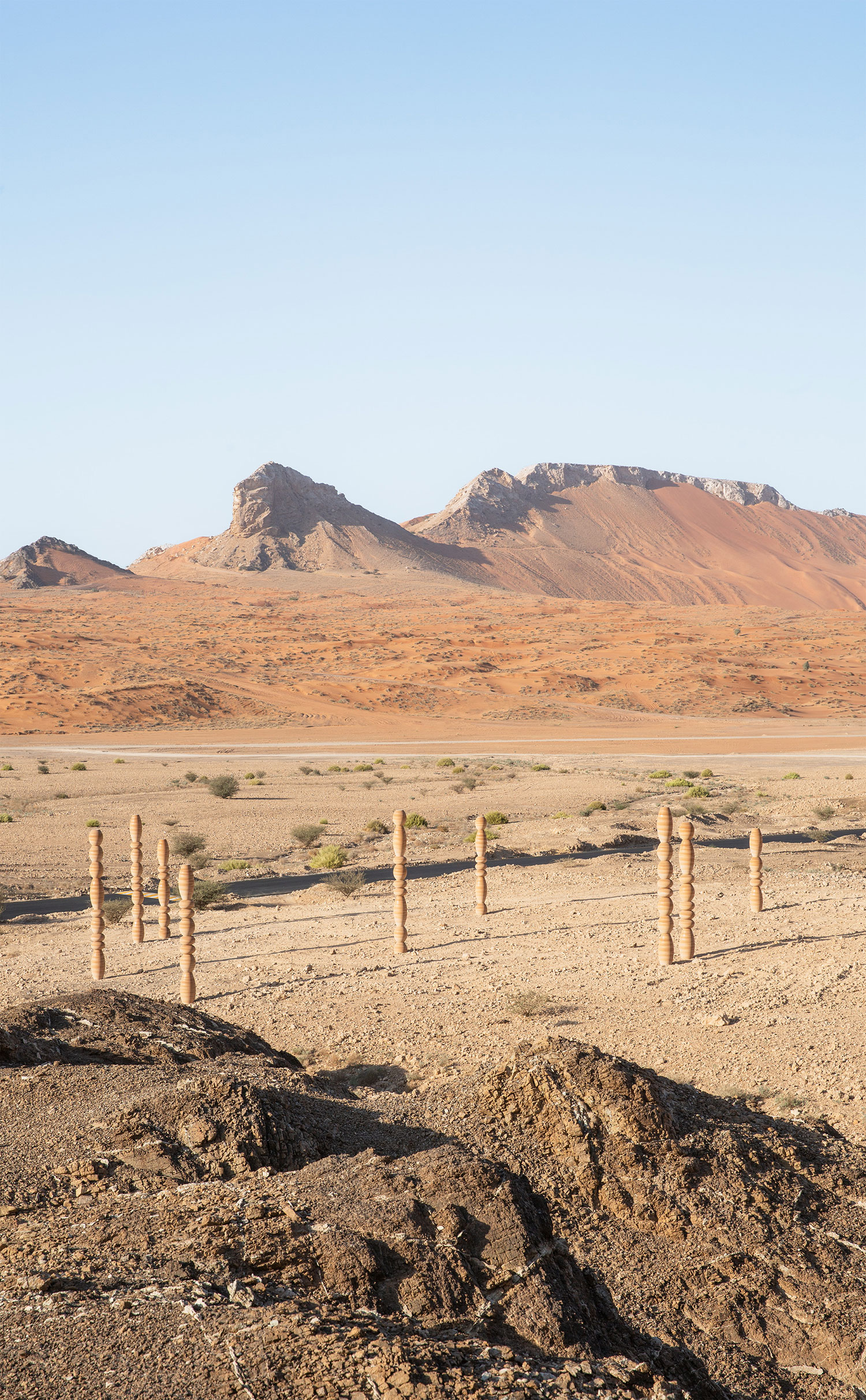 Desert Relics: Karim+Elias Sculpt the Sands of Time in Mleiha