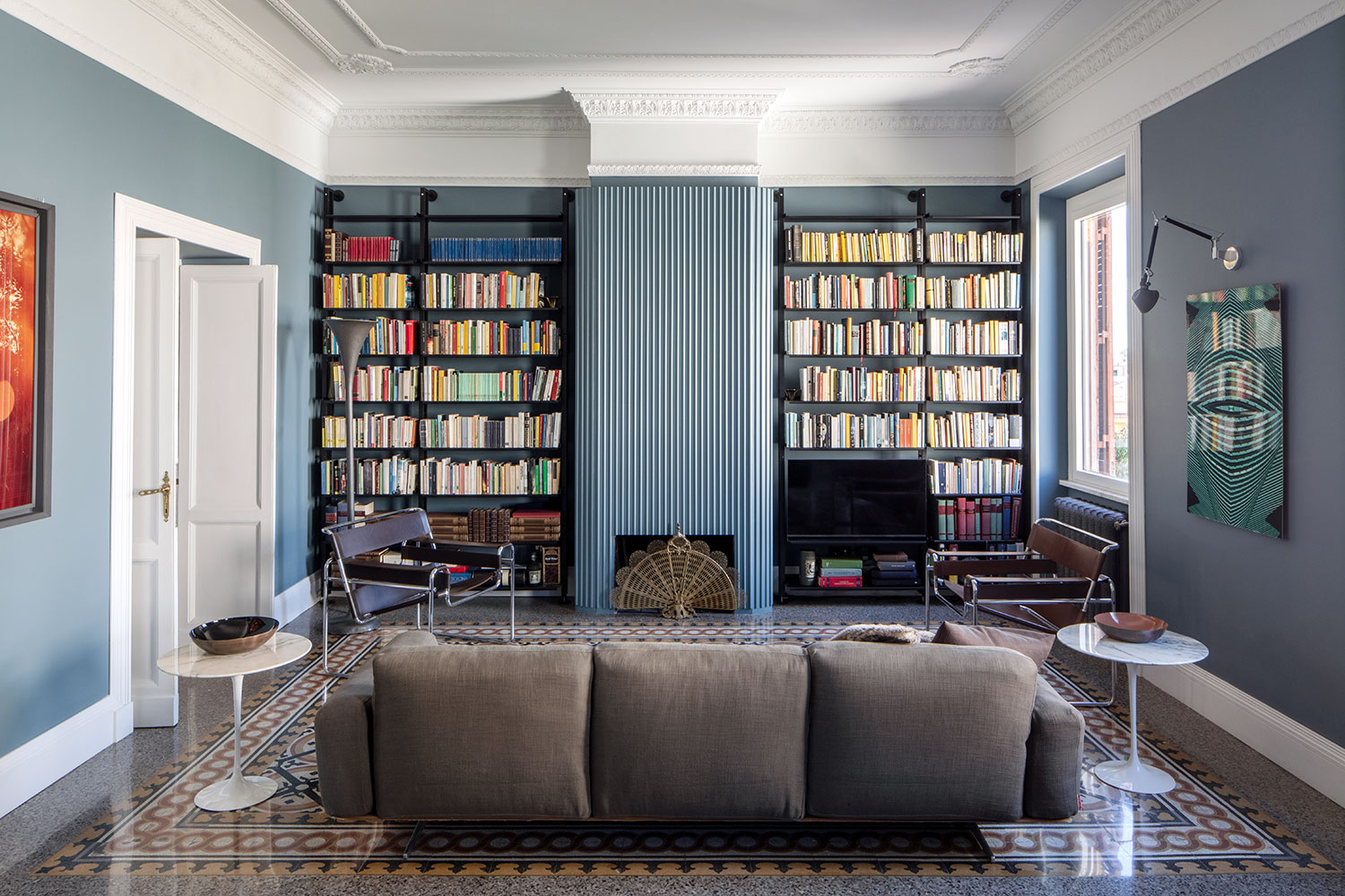 From Terrazzo Floors to Marble Bathrooms: Punto Zero's Transformation of a Historic Roman Penthouse