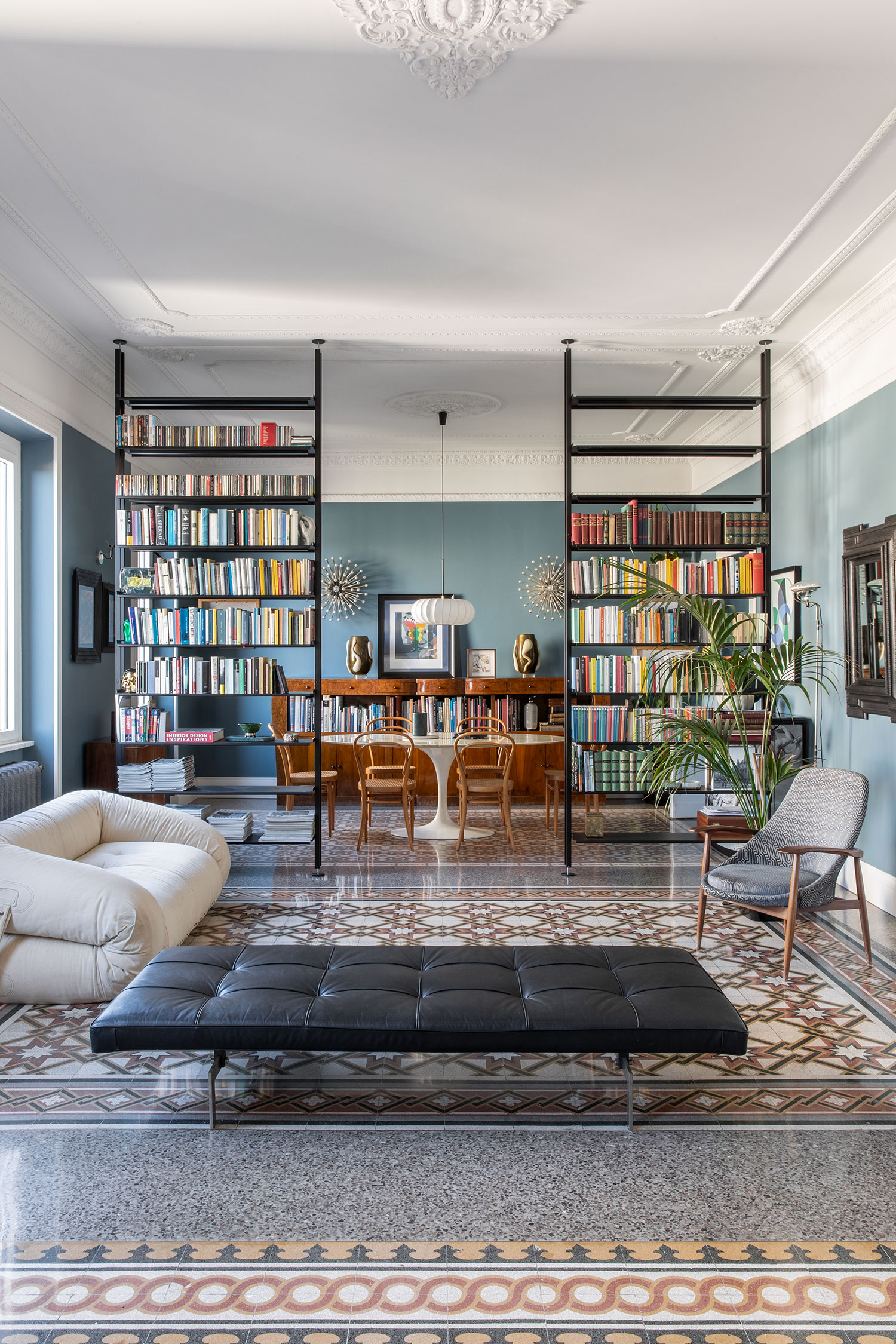 From Terrazzo Floors to Marble Bathrooms: Punto Zero's Transformation of a Historic Roman Penthouse