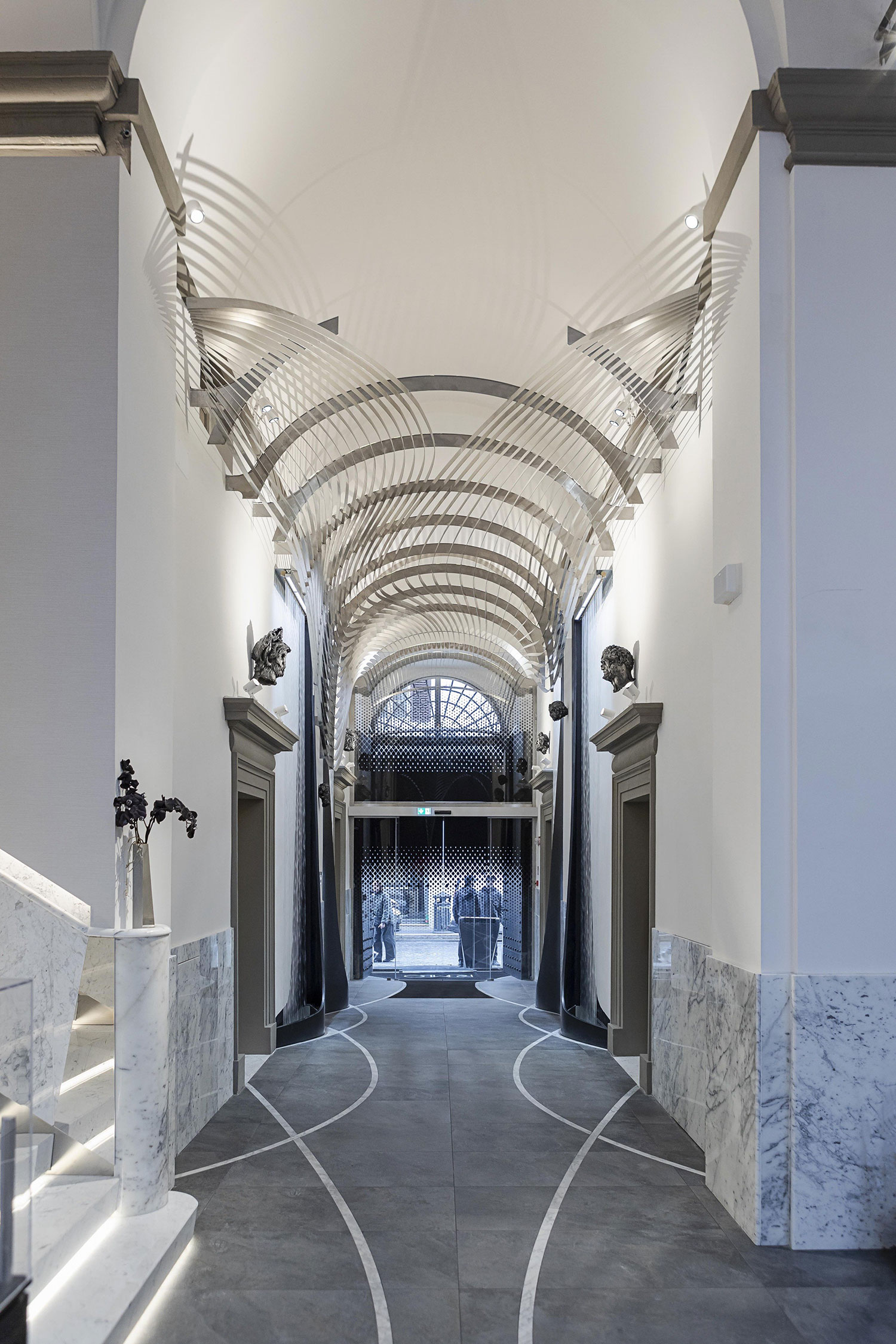 Hotel Romeo Roma by Zaha Hadid Architects
