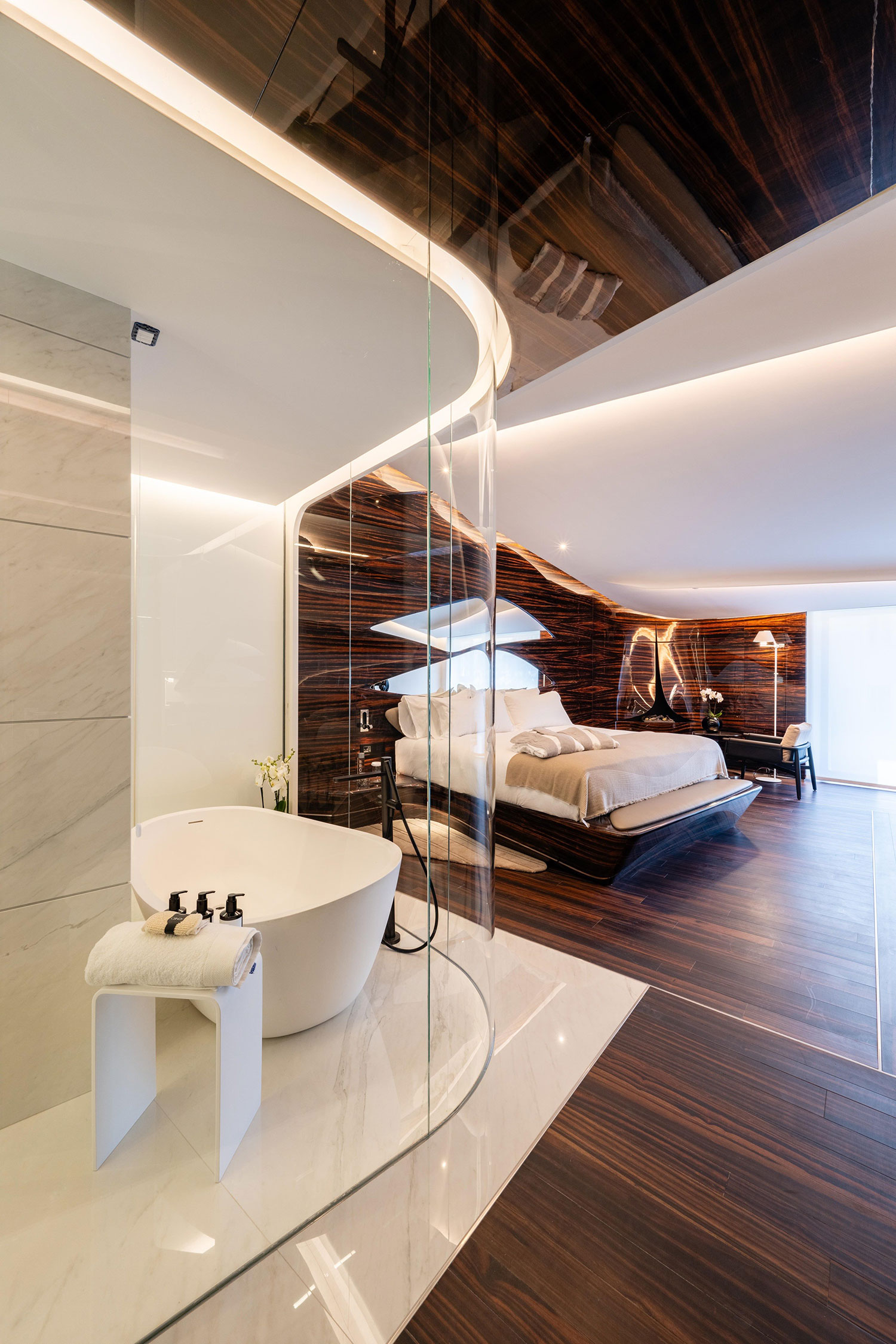 Hotel Romeo Roma by Zaha Hadid Architects