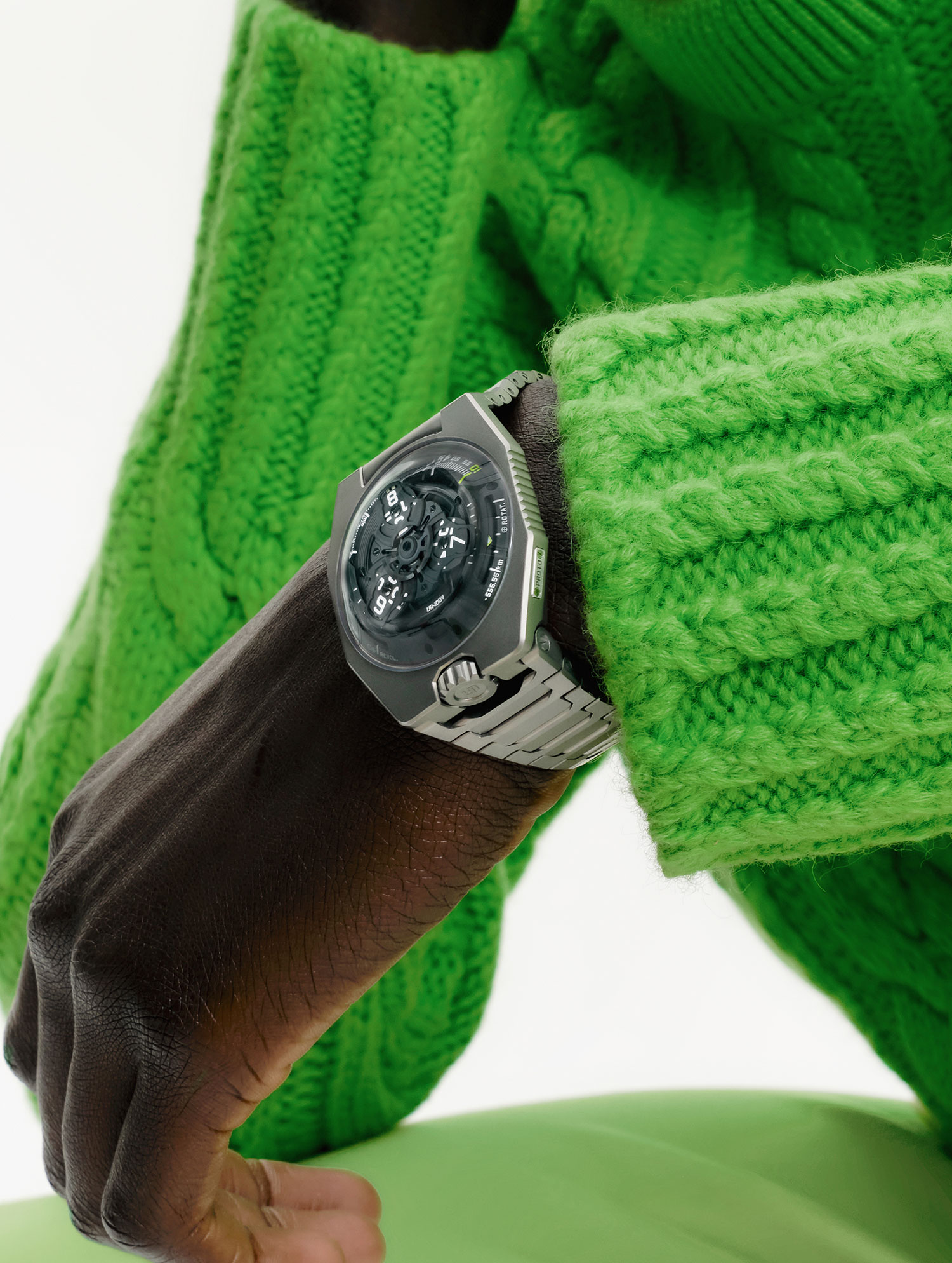 Hunter Green: URWERK's Latest Odyssey in Time and Space