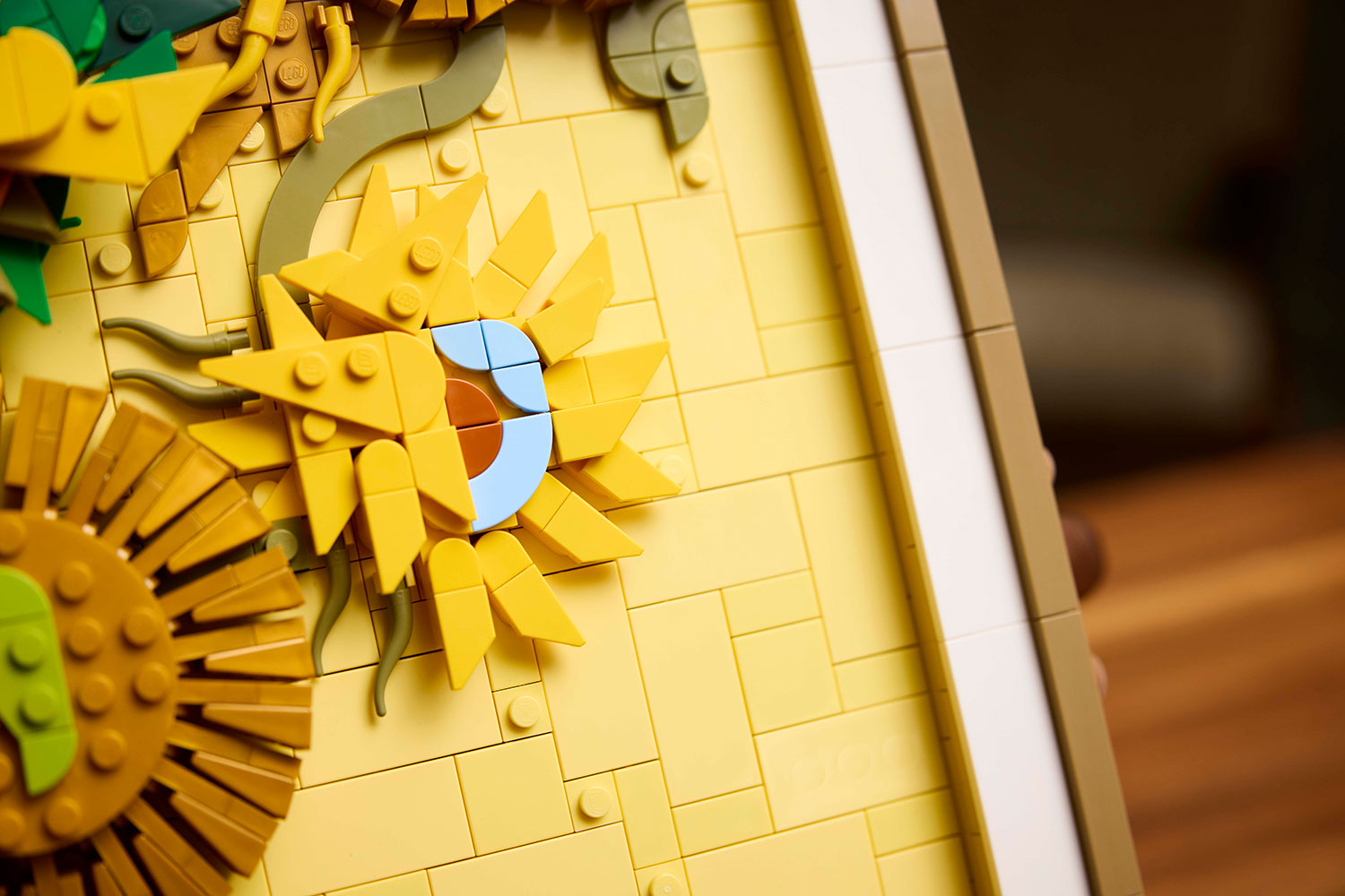 The LEGO Art Van Gogh - Sunflowers set.