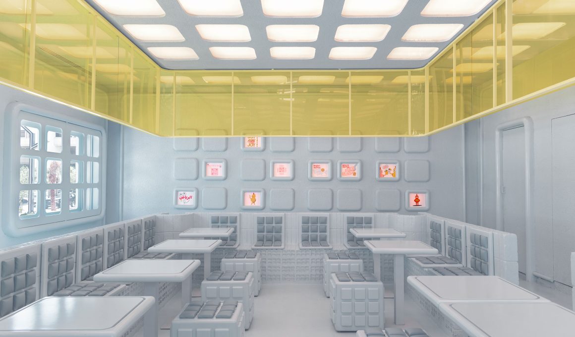 Masquespacio Designs Immersive Waffle Experience at Novu Waffle Riyadh