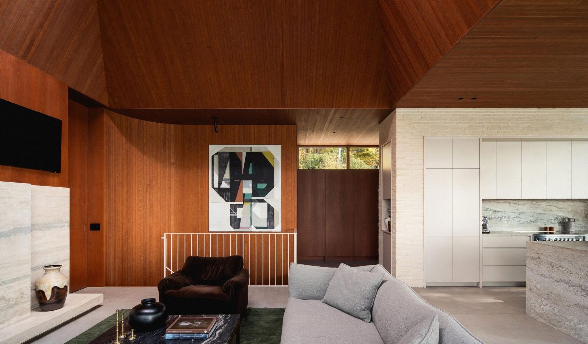 naturehumaine's Palissade House: A study in brick, light, and landscape.