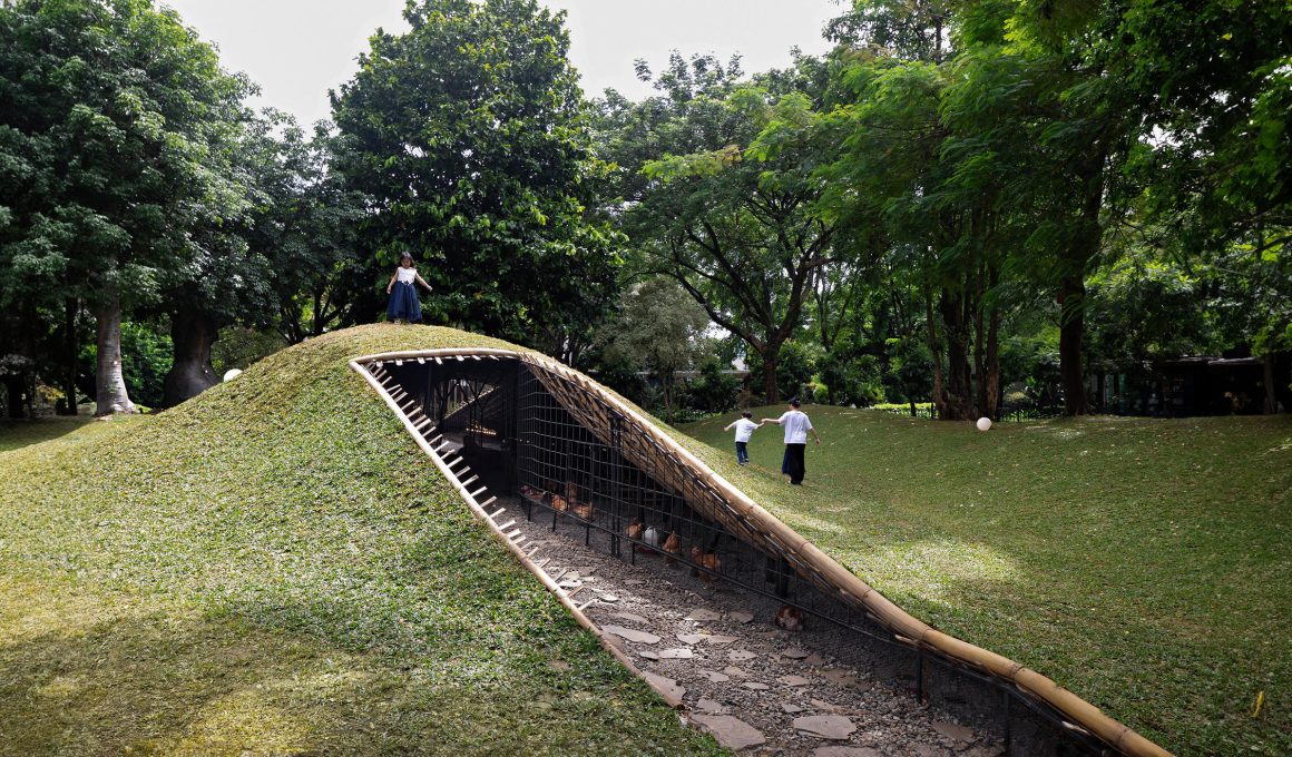 RAD+ar's Chicken Hero Pavilion: a model for decentralized sustainability